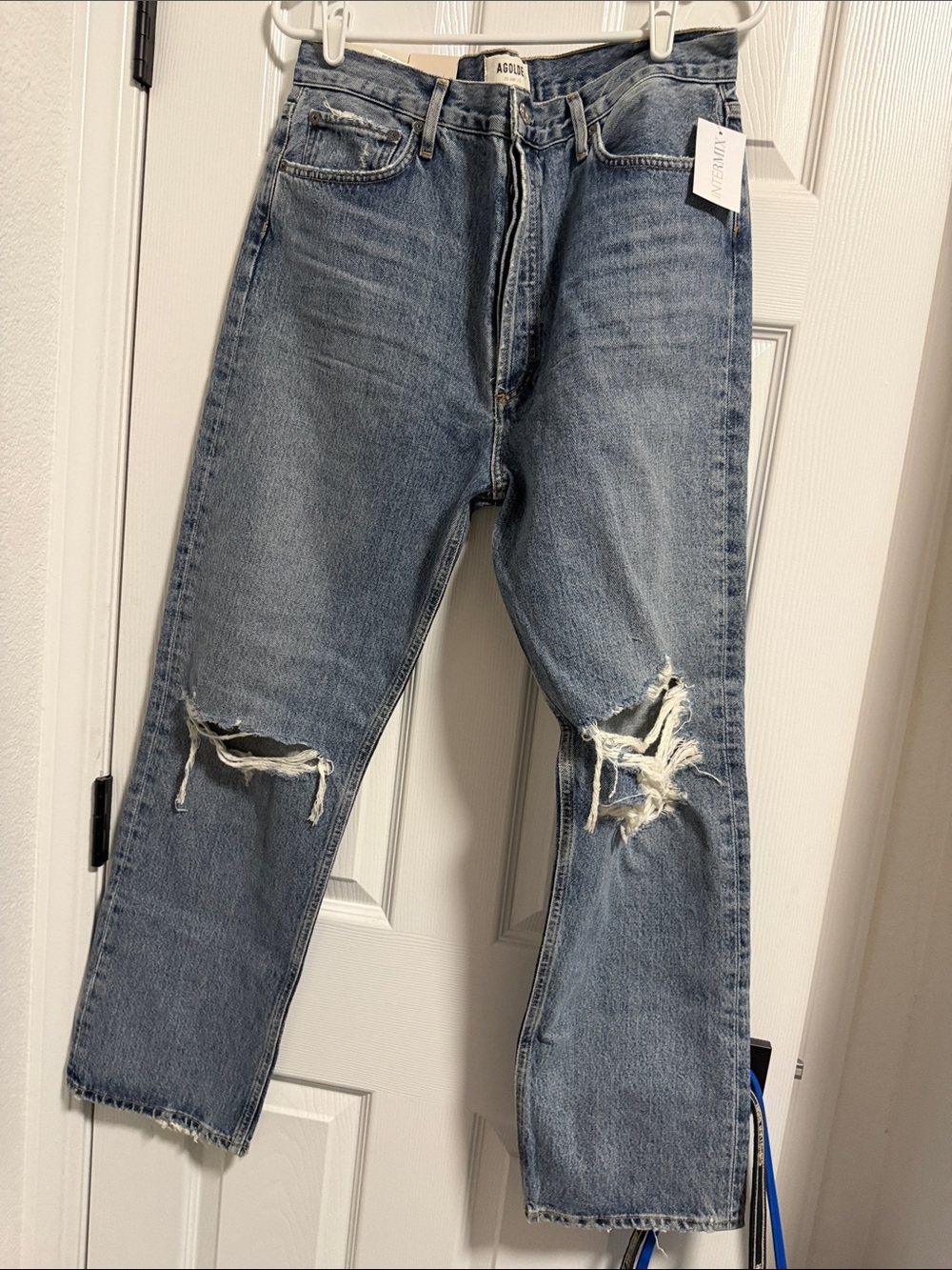 Agolde Women’s Medium Blue 90’s Pinch Waist